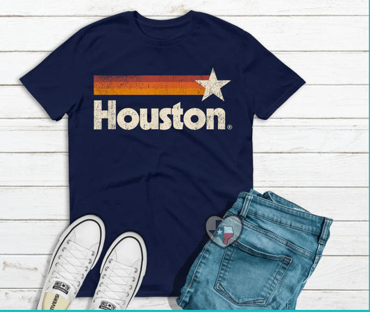 Houston Baseball T-shirt , Astros fan wear
