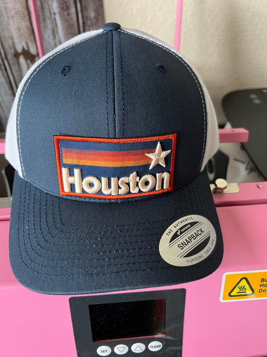 Houston baseball hat, Astros fan